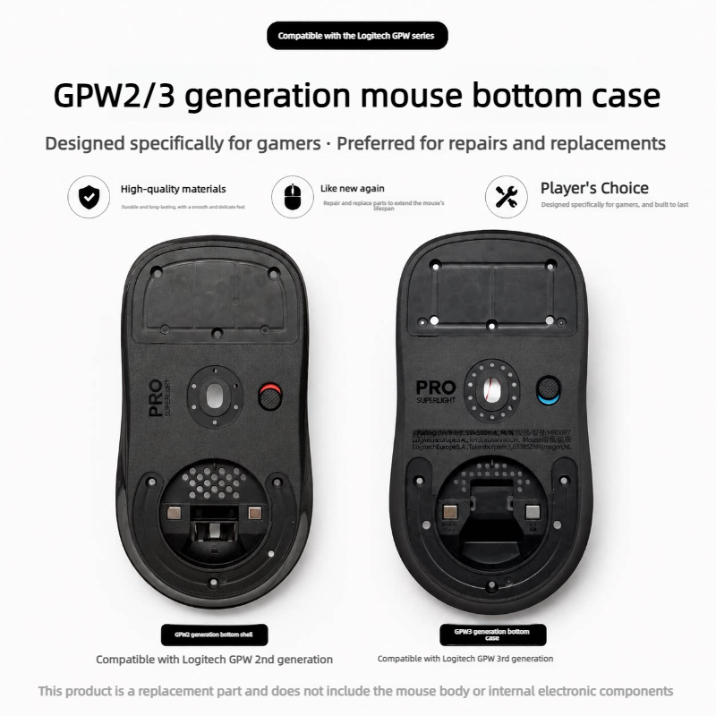 Ersatz-Mausbodenkasten für Log – Logitech Mouse G Pro X Superlight Bewertung und Preis