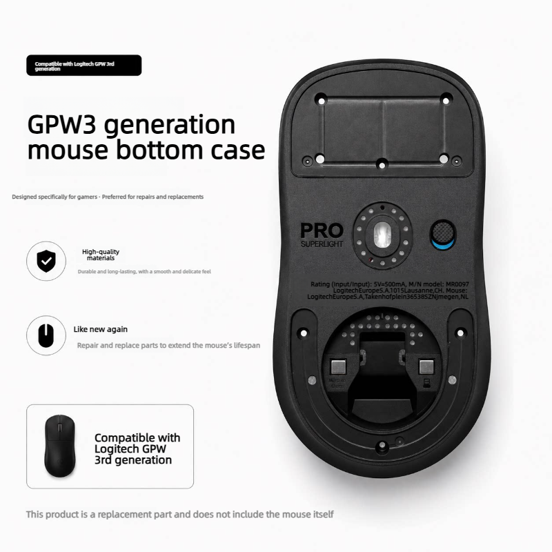 Ersatz-Mausbodenkasten für Log – Logitech Mouse G Pro X Superlight Bewertung und Preis
