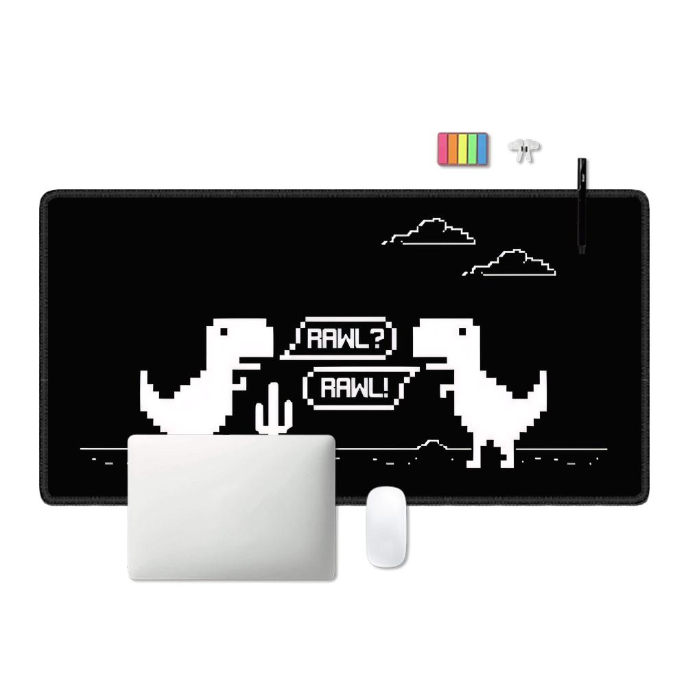 Dinosaurier-Muster XXL Mauspad – Gaming Accessories Shop Bewertung und Preis