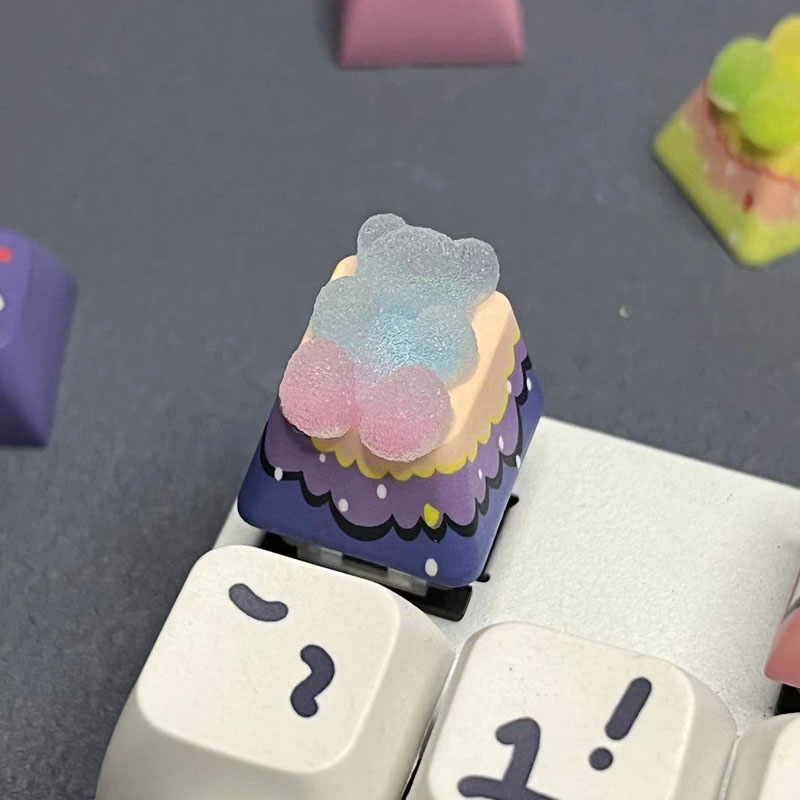 Bären-Tastenkappen mit Hinterg – Gaming Accessories Aesthetic Bewertung und Preis